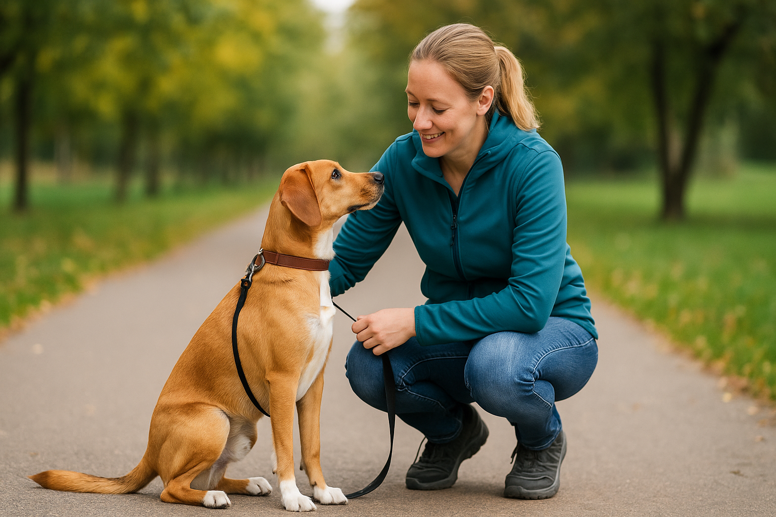 Why Adding Sits into Your Dog’s Walk