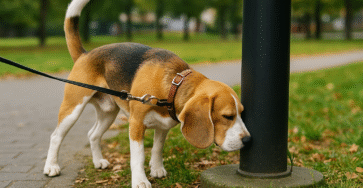 Urine Scenting as Social Media for Dogs